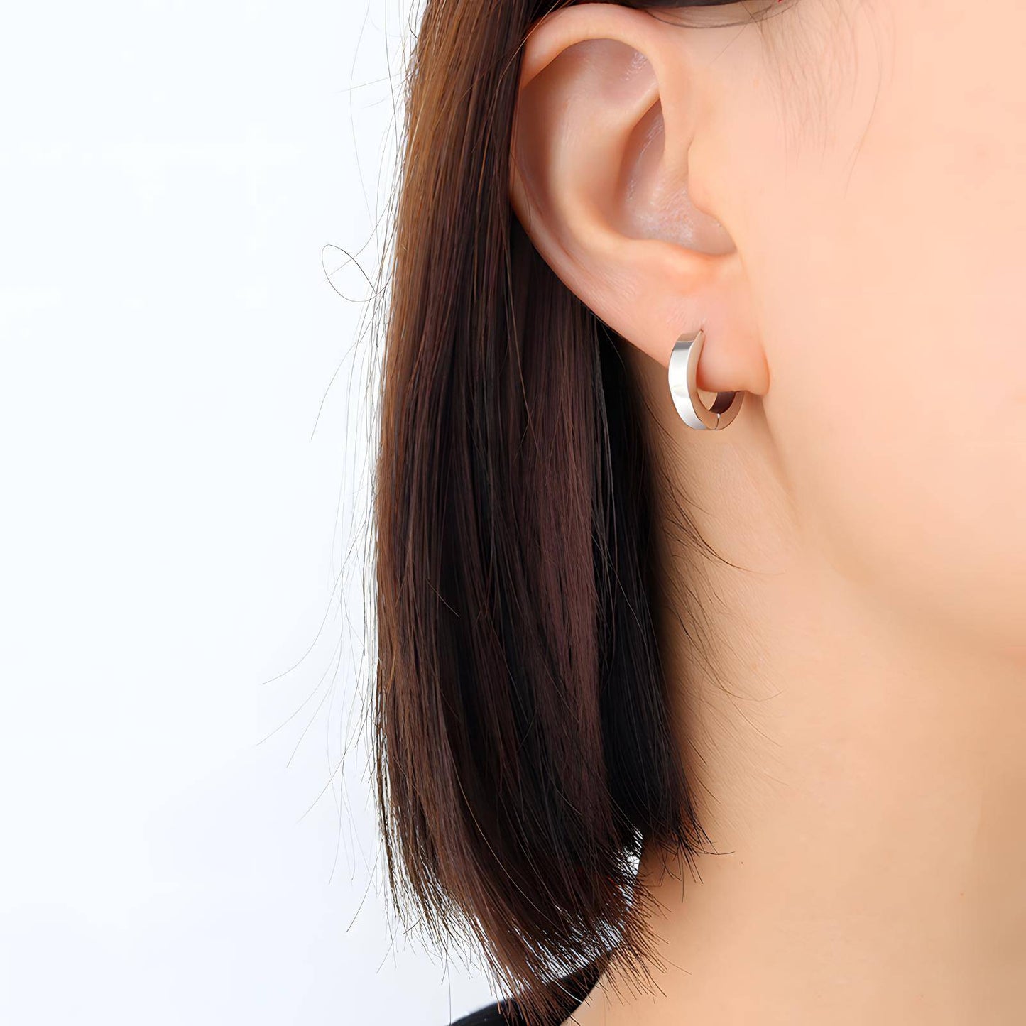 Stainless steel earrings, Intensity