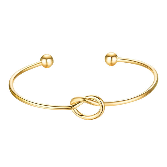 18K gold plated Stainless steel bracelet, Intensity