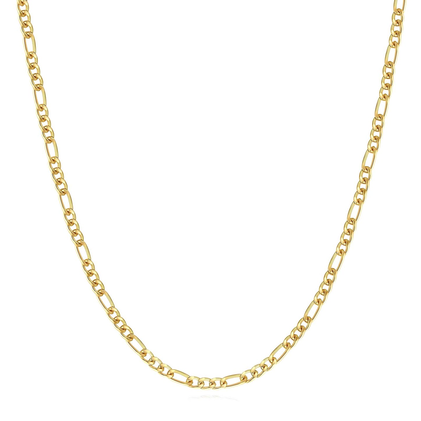 18K gold plated Stainless steel necklace, Intensity