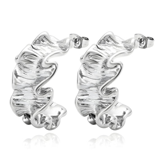 Stainless steel earrings, Intensity