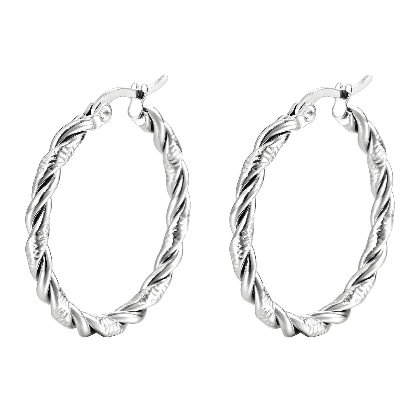 Stainless steel earrings, Intensity