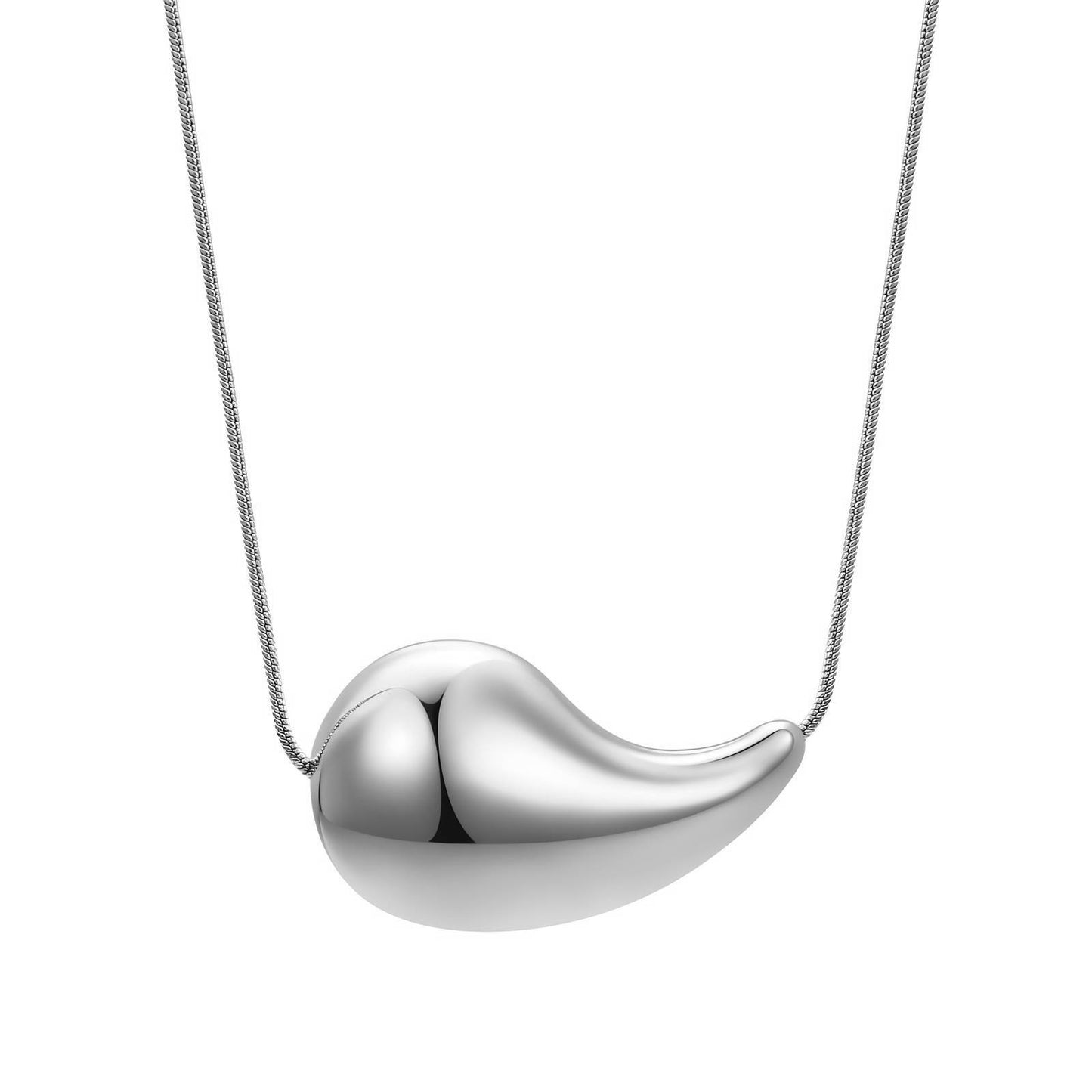 Stainless steel necklace, Intensity