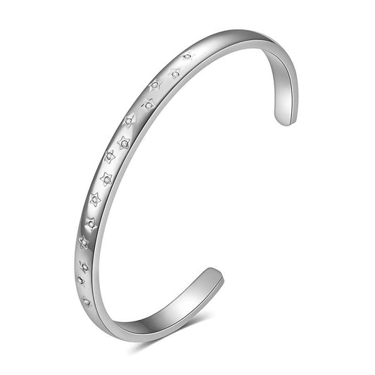 Stainless steel  Star bracelet, Intensity