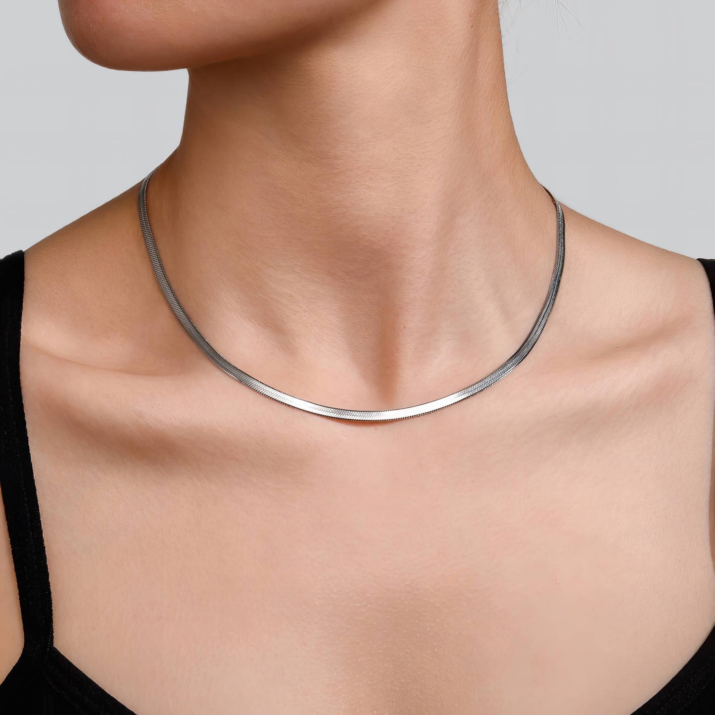 Stainless steel necklace, Intensity